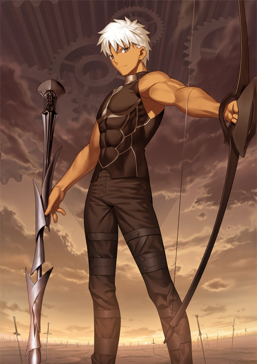 archer (fate and 2 more) drawn by takeuchi_takashi
