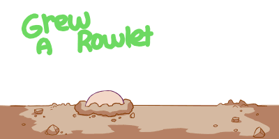 rowlet, popplio, and litten (pokemon and 1 more) drawn by diives