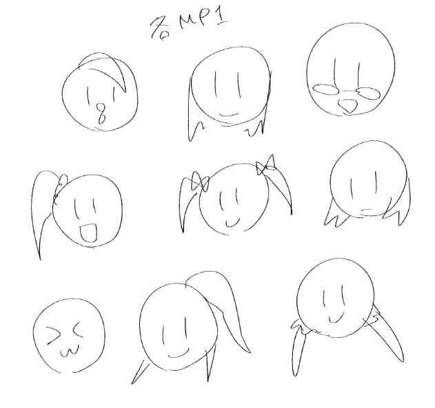 nishikino maki, tojo nozomi, sonoda umi, yazawa nico, ayase eli, and 4 more (love live! and 1 more) drawn by yuuta_(monochrome)