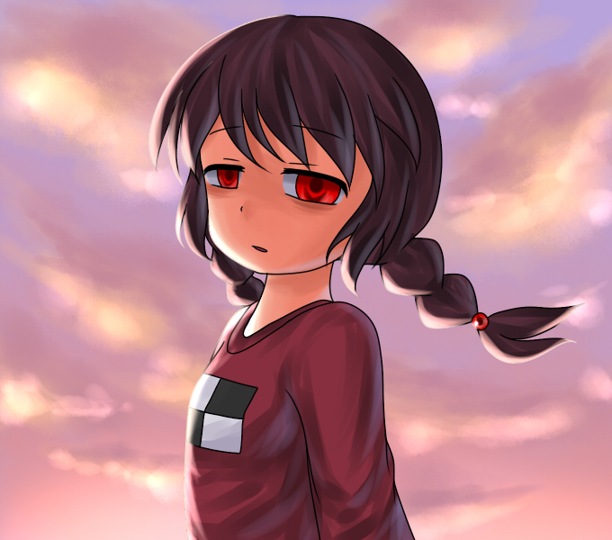 madotsuki (yume nikki) drawn by aosora_(mizore)