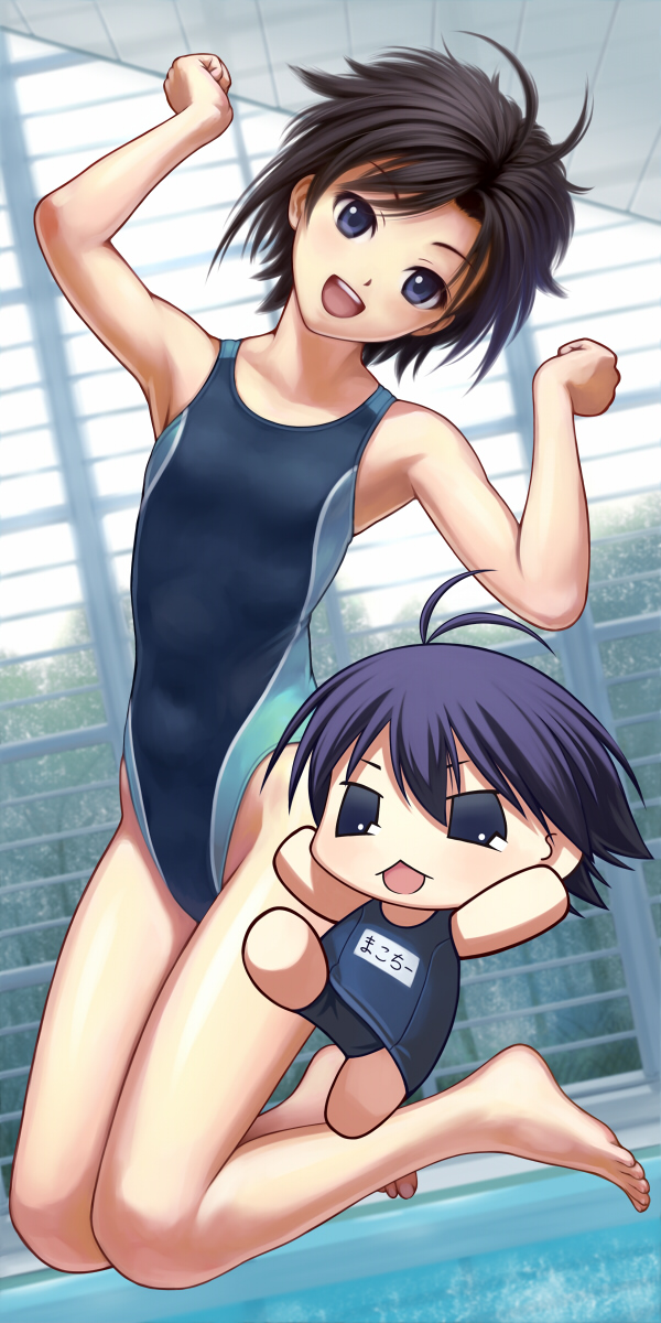 kikuchi makoto and makochii (idolmaster and 1 more) drawn by nekopuchi