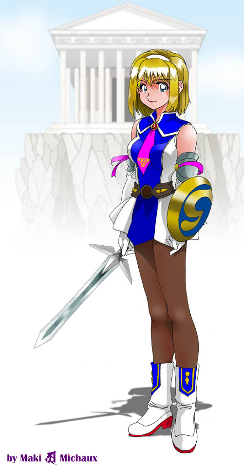 cassandra alexandra (soulcalibur and 1 more) drawn by maki_michaux