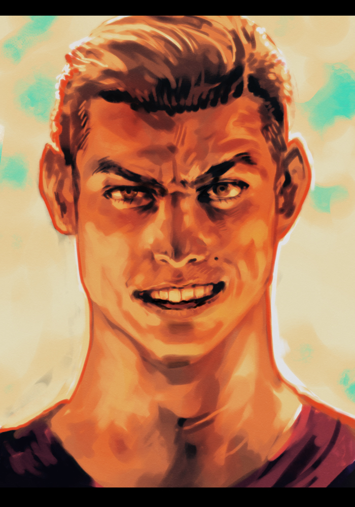 cristiano ronaldo (the king of fighters and 4 more) drawn by hungry_clicker