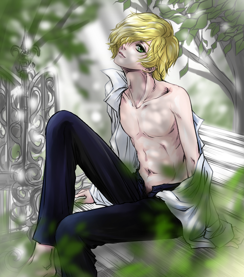 gilbert cocteau (kaze to ki no uta) drawn by tatsuya-fxstc