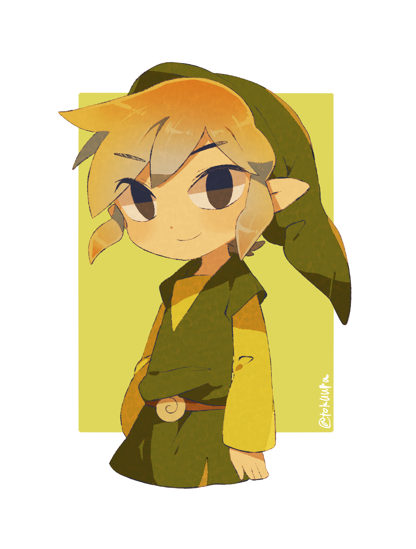 link and toon link (the legend of zelda and 1 more) drawn by tokuura
