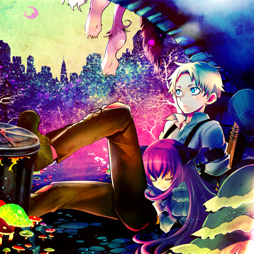 mao, le chat, and babe ruth (steampunk and 1 more) drawn by imawano_lem