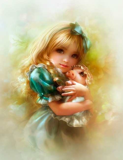 alice (alice's adventures in wonderland) drawn by shu_(littlebit)