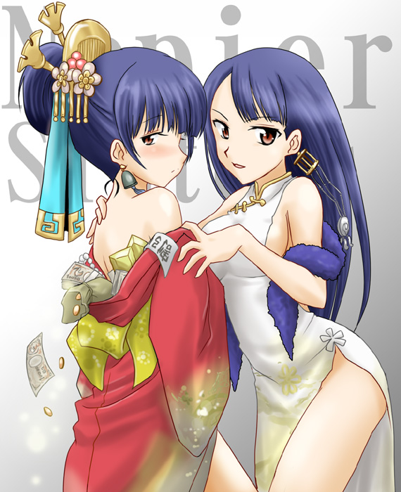 napier and napier's sister (sekaiju no meikyuu and 1 more) drawn by takahashi_takeshi