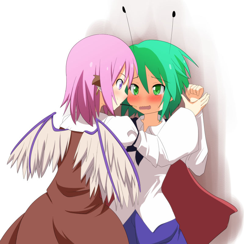 mystia lorelei and wriggle nightbug (touhou) drawn by cato_(monocatienus)