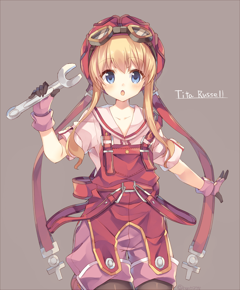 tita russell (eiyuu densetsu and 1 more) drawn by rento_(rukeai)