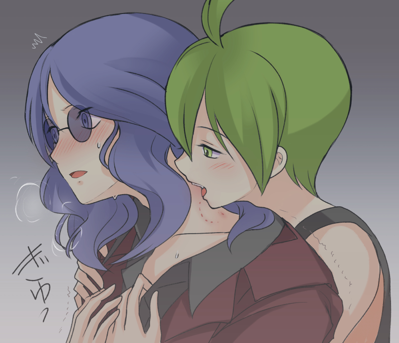 lucian and aaron (pokemon and 1 more) drawn by akr_(tvfz2233)