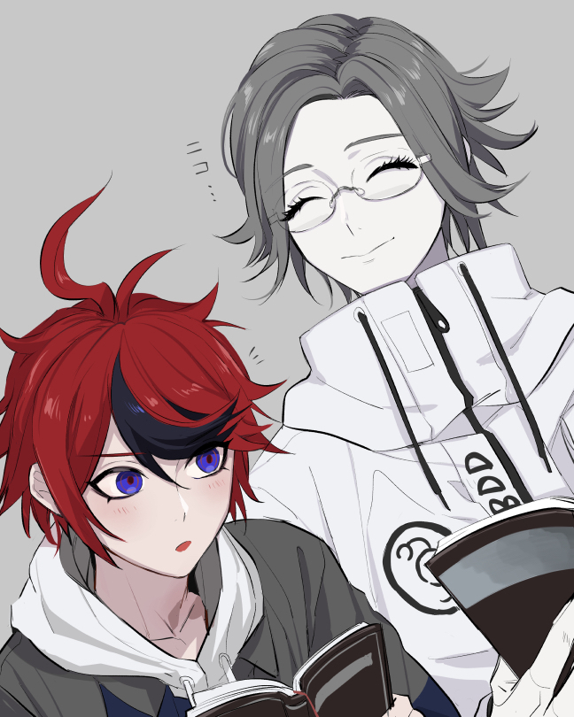 aotsuki eito and sumino takumi (the hundred line -last defense academy-) drawn by seiran_yoroz