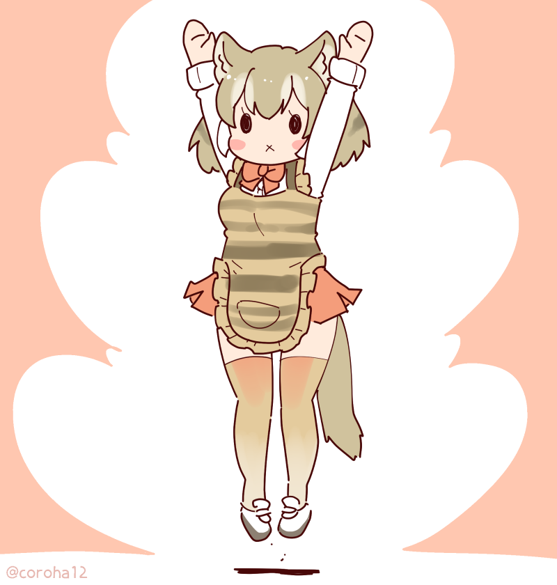 thylacine (kemono friends and 1 more) drawn by coroha