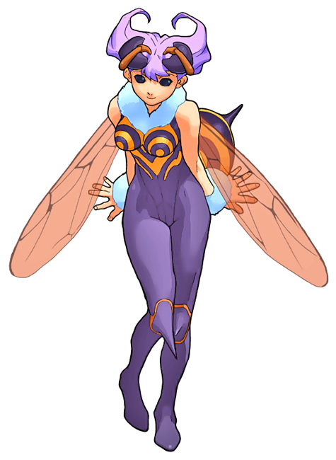 q-bee (darkstalkers and 1 more) drawn by bengus