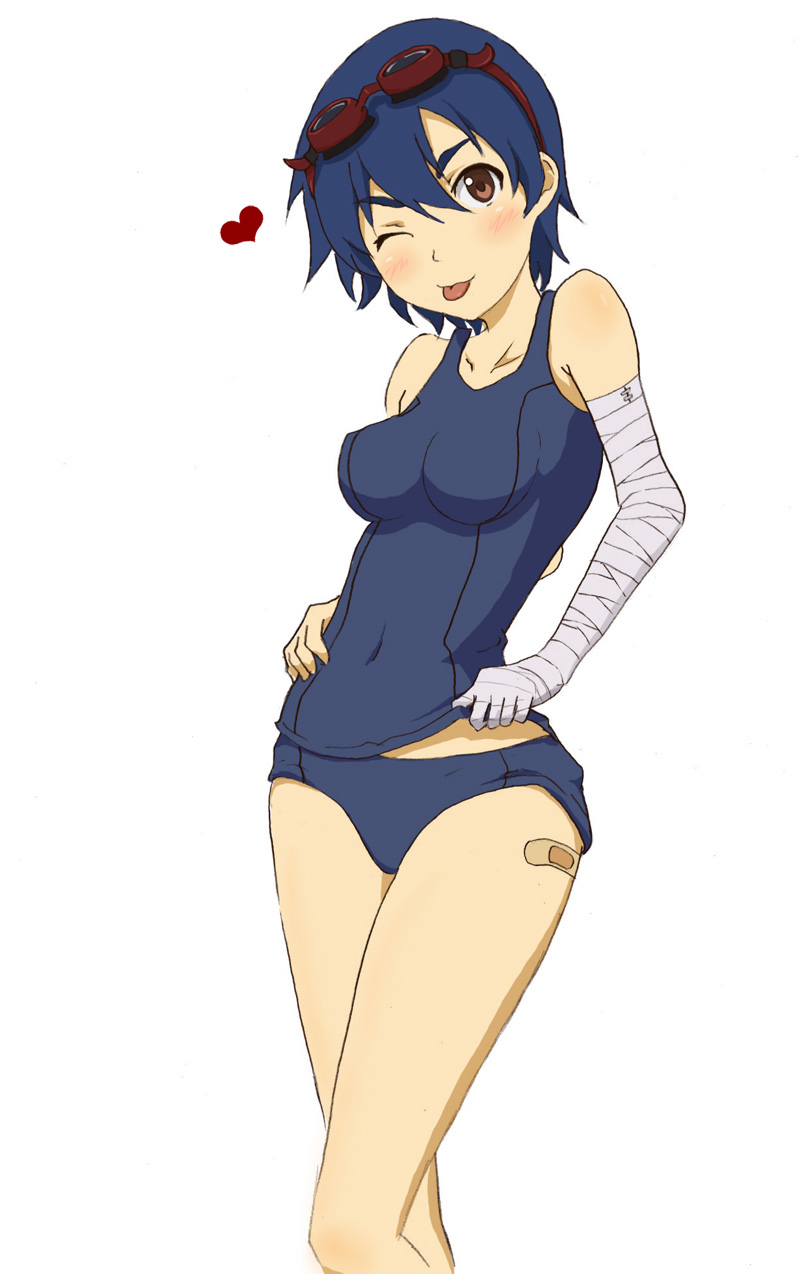 kanbaru suruga (monogatari and 1 more) drawn by murata_isshin