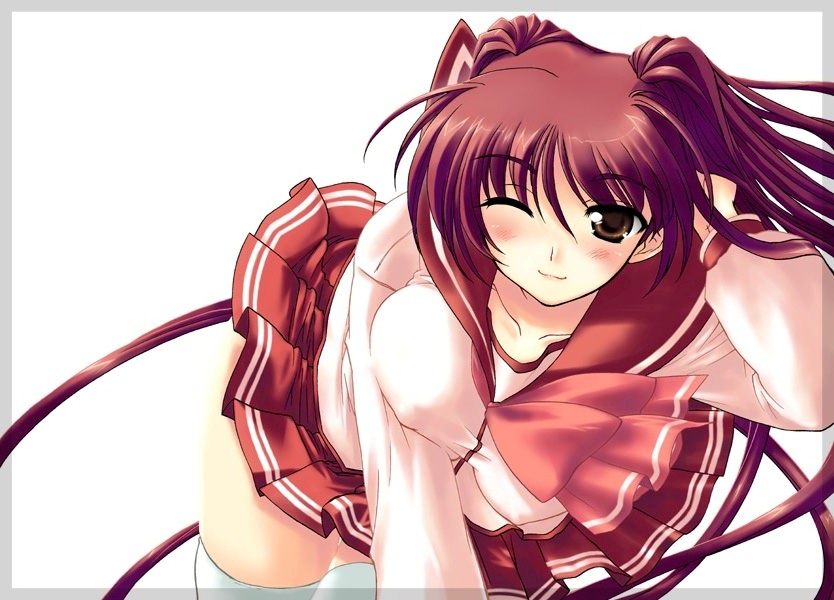 kousaka tamaki (to heart and 1 more) drawn by kazumi_yoshiyuki