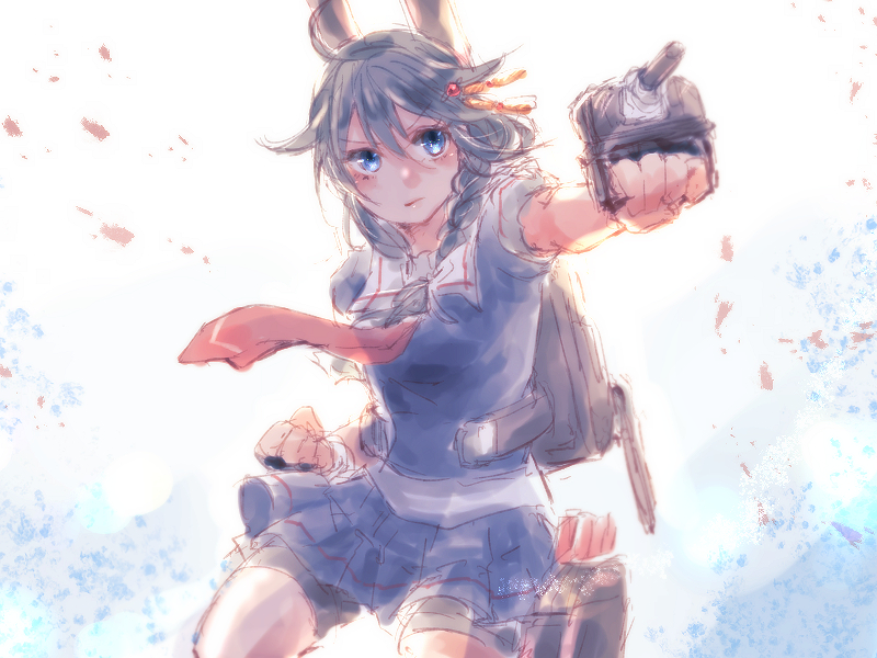 shigure and shigure kai ni (kantai collection) drawn by rimu_(lim_9523)