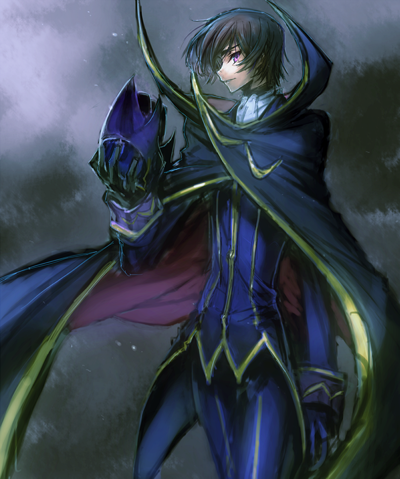 lelouch vi britannia and zero (code geass) drawn by c_(rahit)