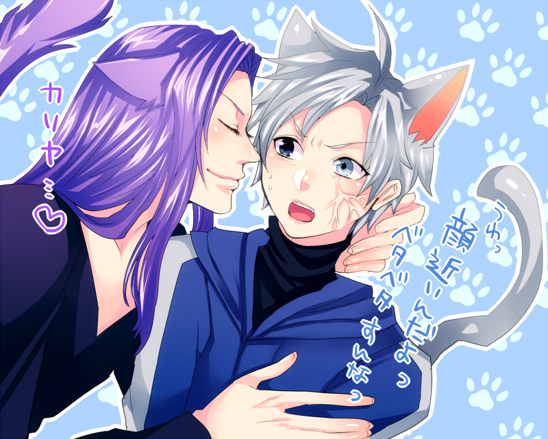 matou kariya and berserker (fate and 2 more) drawn by matsurika_youko