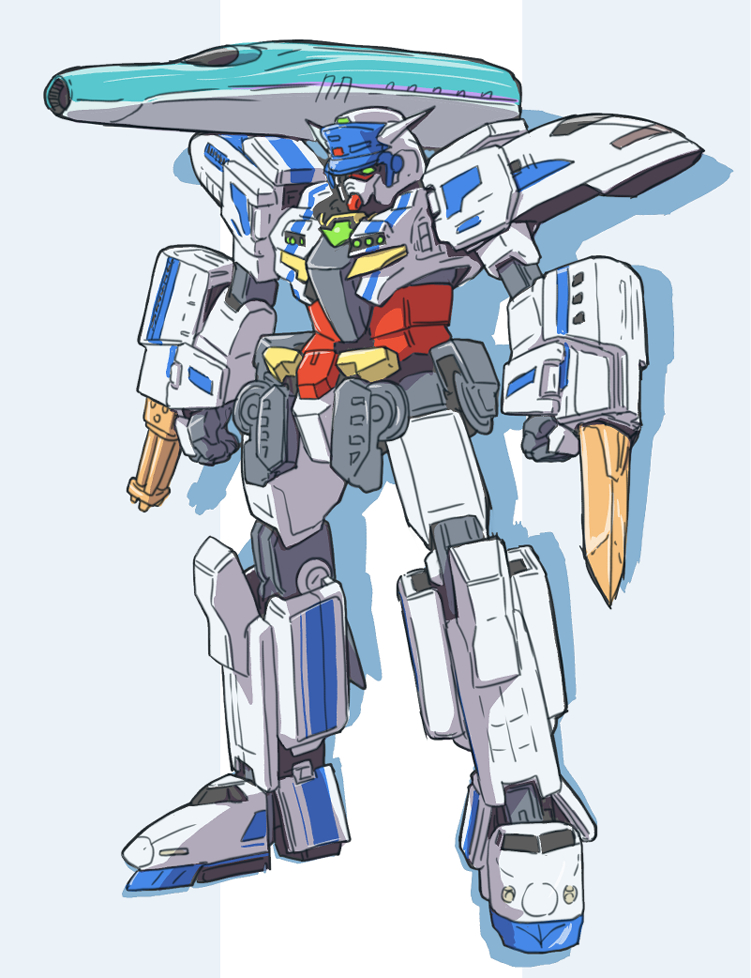 core gundam (gundam and 4 more) drawn by niiyan