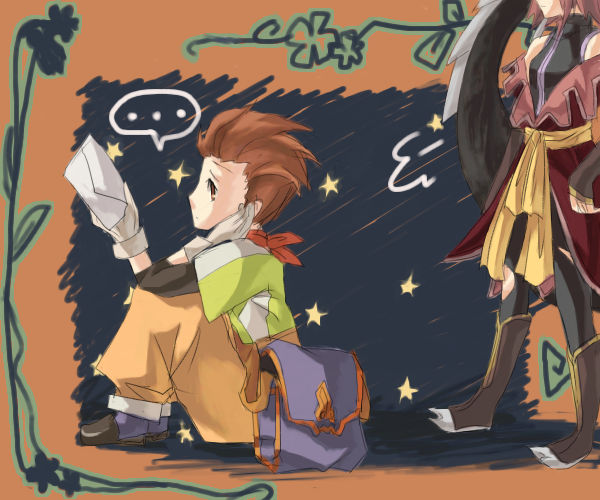 karol capel and nan (tales of and 1 more) drawn by kontore