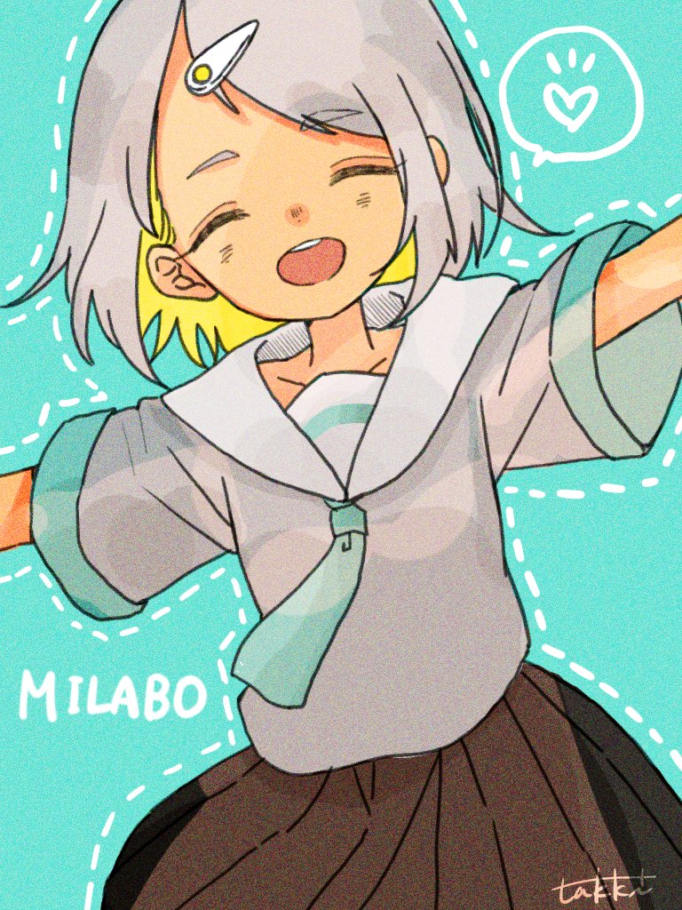nira-chan (zutto mayonaka de ii no ni and 1 more) drawn by takki_kindwater
