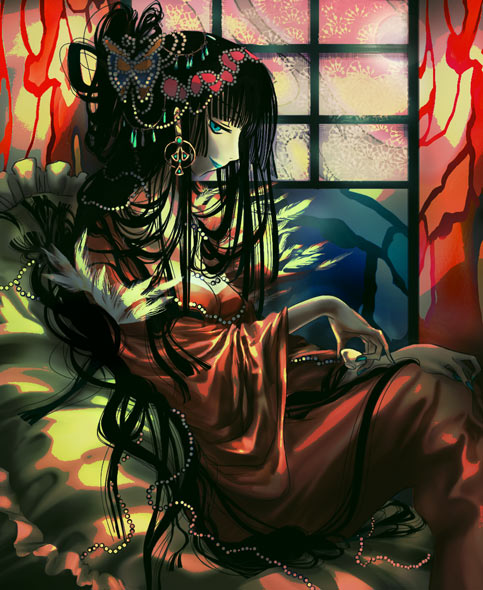 ichihara yuuko (xxxholic) drawn by yasuhito_(yasu_no_e)