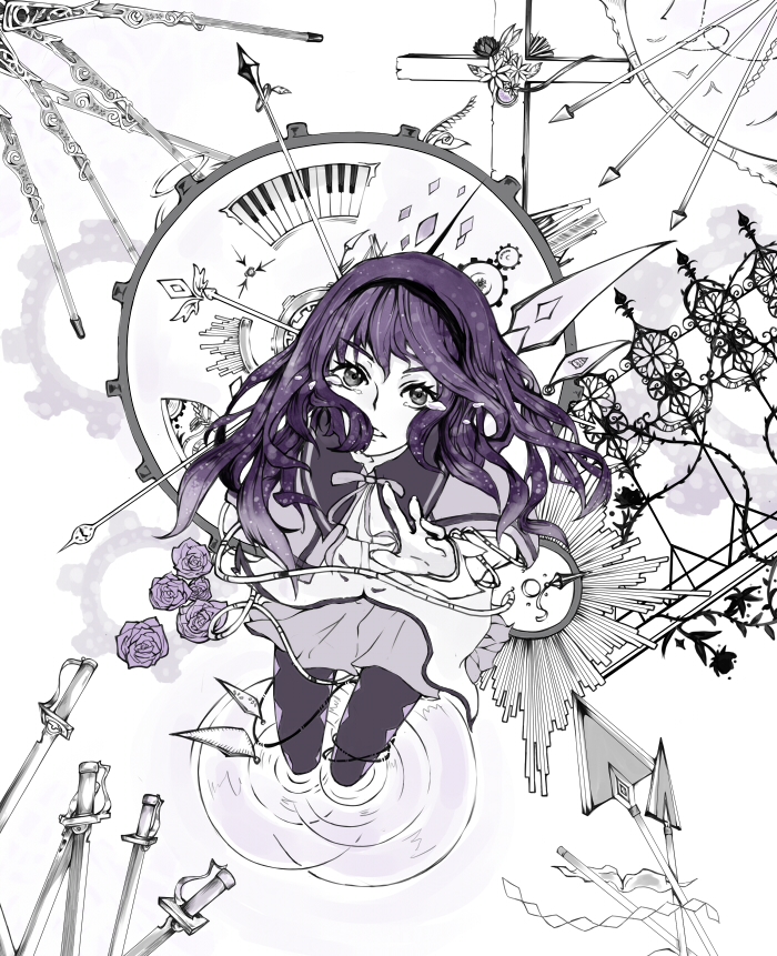 akemi homura (mahou shoujo madoka magica) drawn by favilia