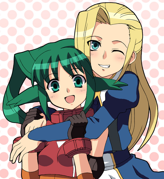 solty revant and rose anderson (solty rei) drawn by chaccu