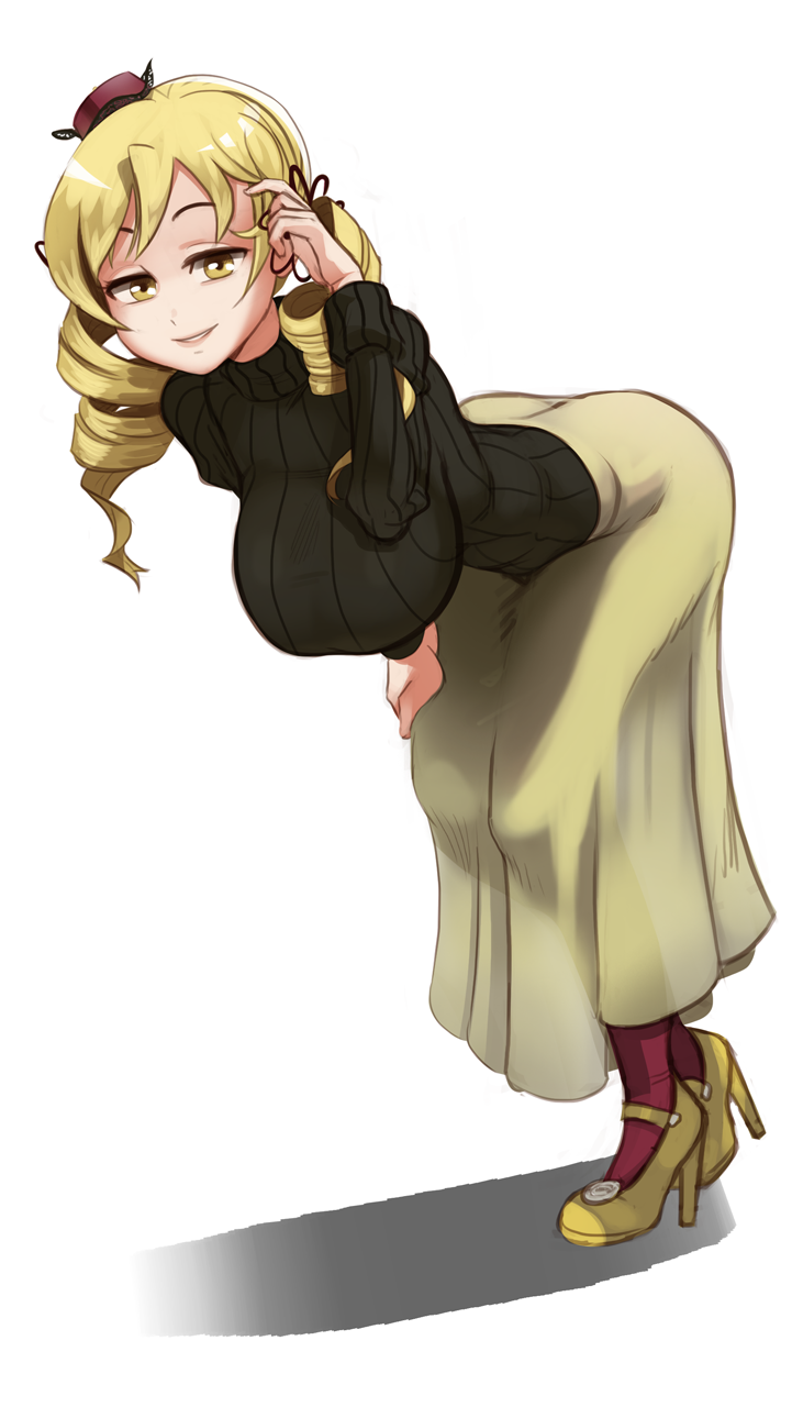 tomoe mami (mahou shoujo madoka magica) drawn by polyle