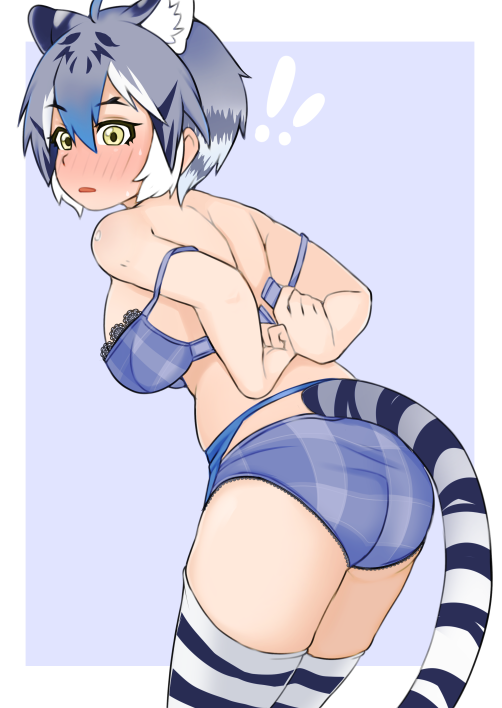 maltese tiger (kemono friends) drawn by illu_(illu_stratos)