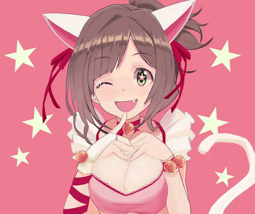 maekawa miku (idolmaster and 1 more) drawn by yuuki_(irodo_rhythm)