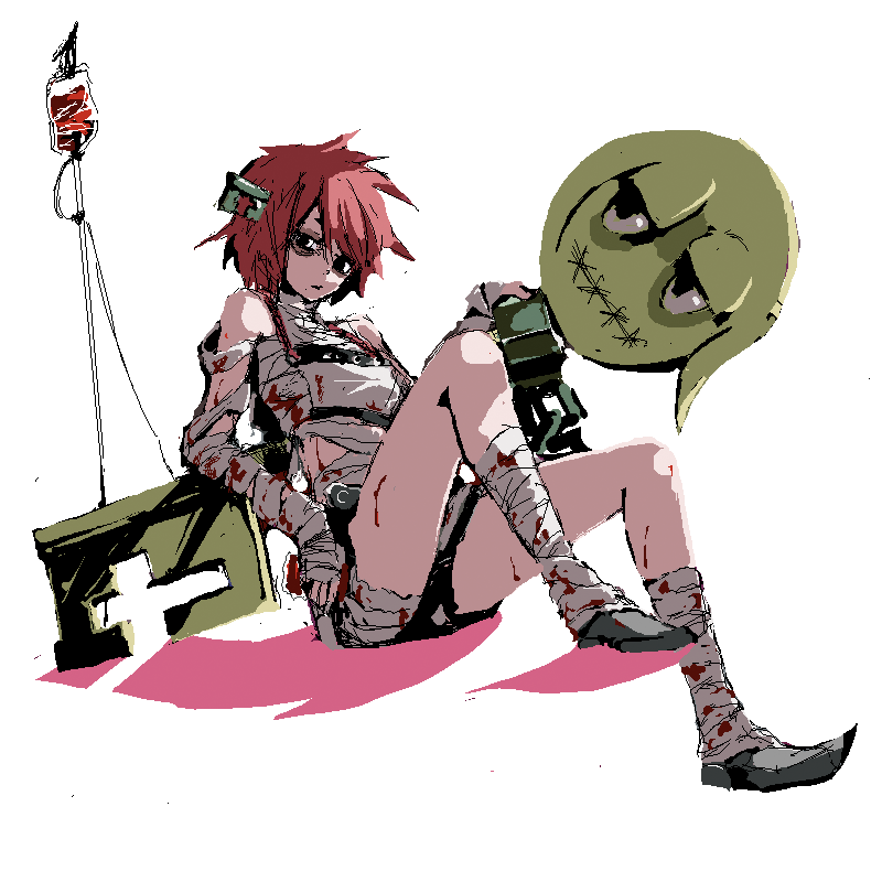 a.b.a and paracelsus (guilty gear) drawn by kumadano