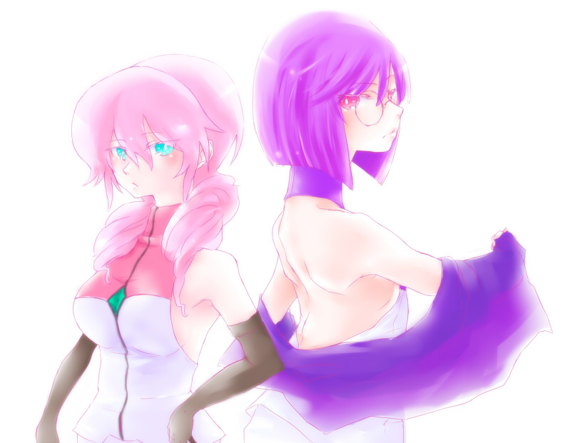 tieria erde and feldt grace (gundam and 1 more) drawn by mana_(pixiv_124994)