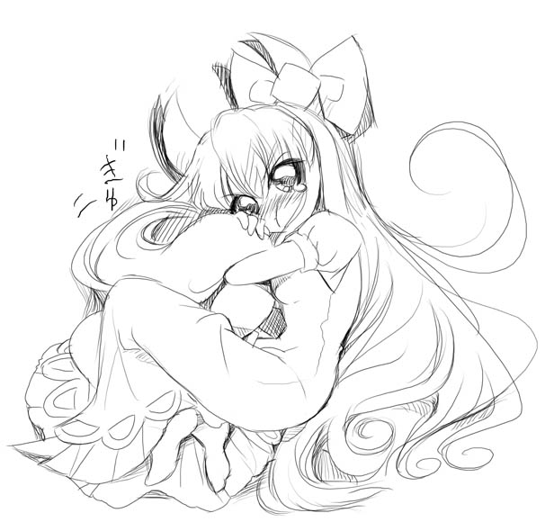 kamishirasawa keine and ex-keine (touhou) drawn by usoneko