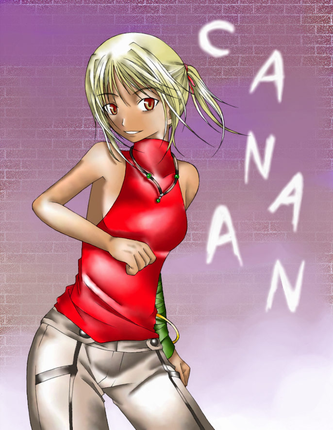 canaan (428: fuusa sareta shibuya de and 1 more) drawn by rooru_(llpp)