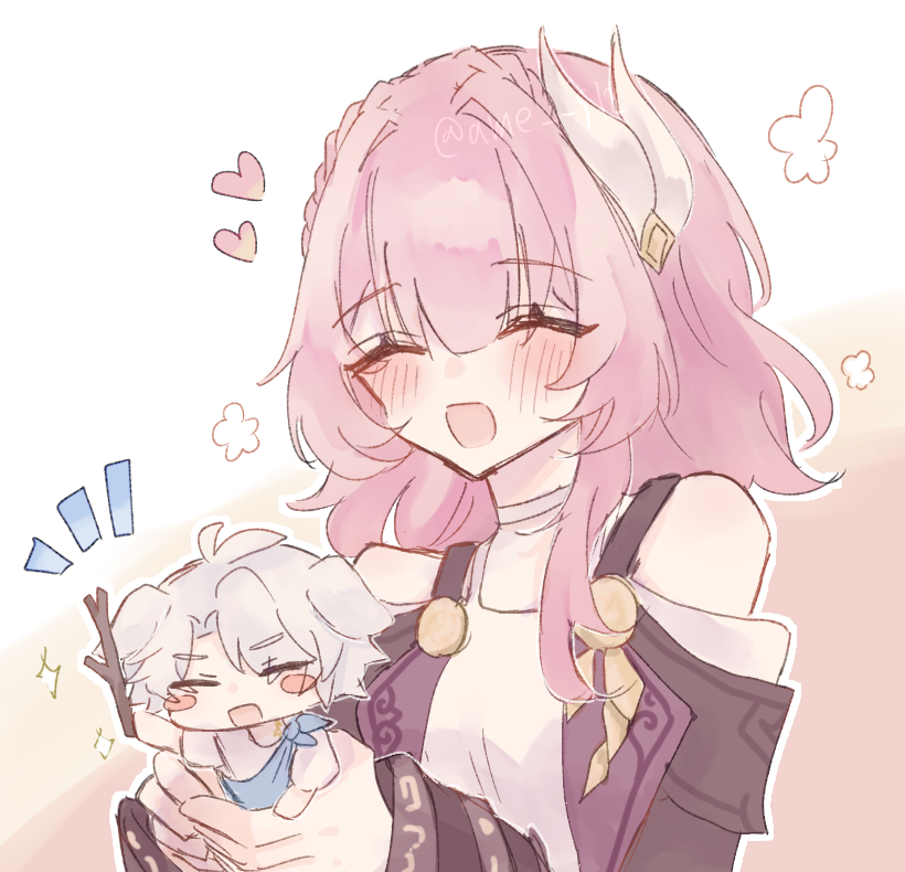 phainon and cyrene (honkai and 1 more) drawn by ame_00531
