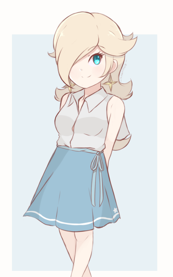 rosalina (mario) drawn by chocomiru