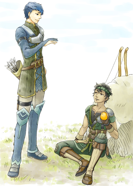 python and gray (fire emblem and 1 more) drawn by sukesoudara