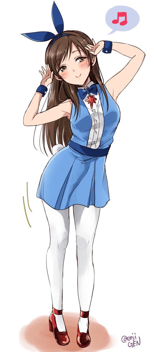 nitta minami (idolmaster and 1 more) drawn by gen_(enji)