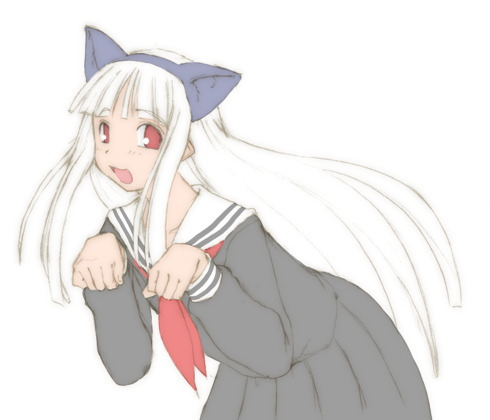 aisaka sayo (mahou sensei negima!) drawn by kasuga_yukihito