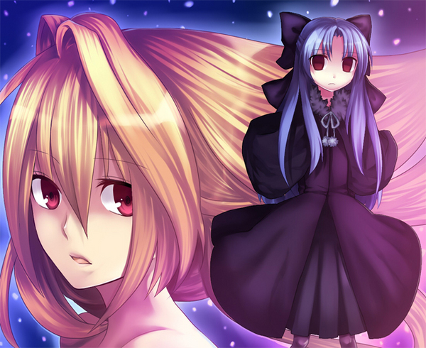 arcueid brunestud and len (tsukihime and 1 more) drawn by hanasaki_mahiru