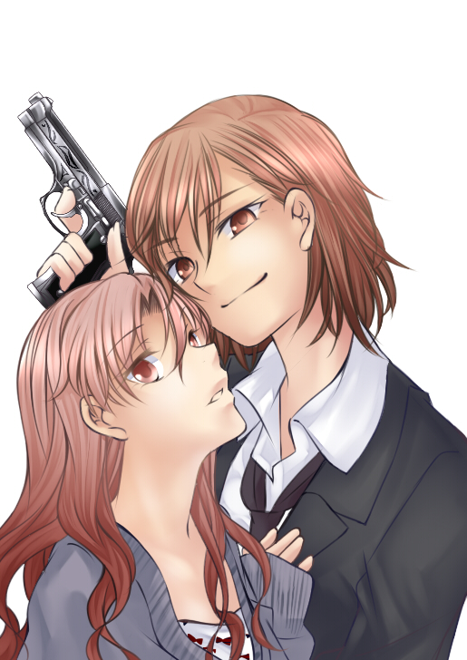 misaka mikoto and shirai kuroko (toaru majutsu no index and 1 more) drawn by higashizukihi_sei