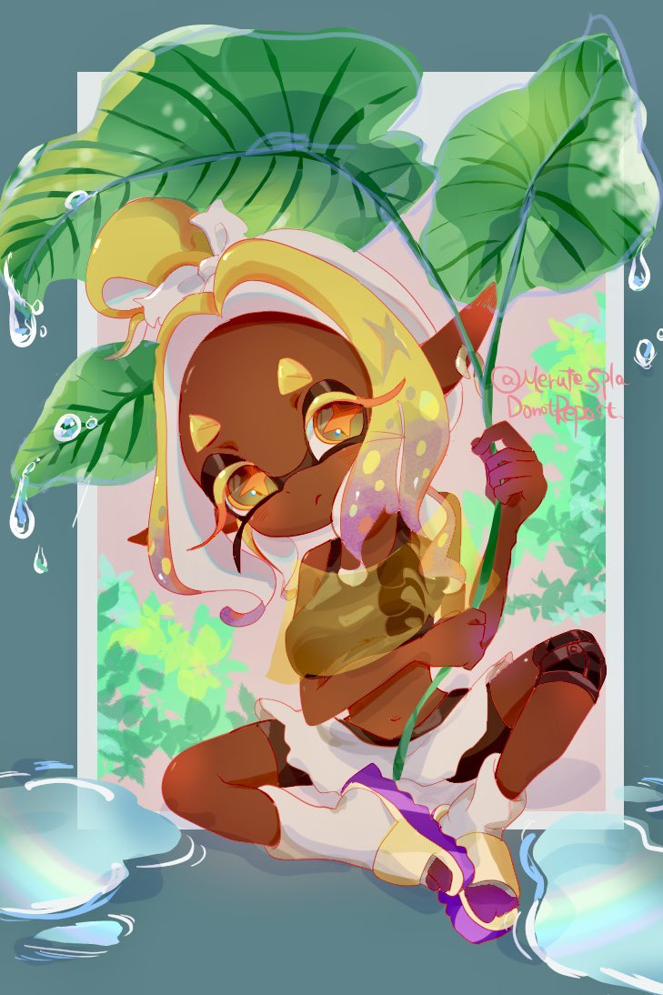 frye (splatoon and 1 more) drawn by merute_spla