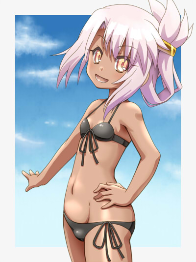 chloe von einzbern (fate and 1 more) drawn by awa