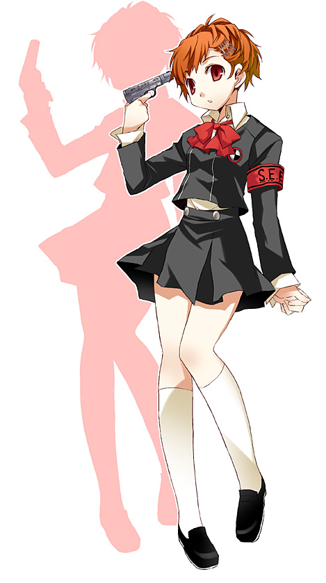 shiomi kotone (persona and 2 more) drawn by tamaoka_kagari