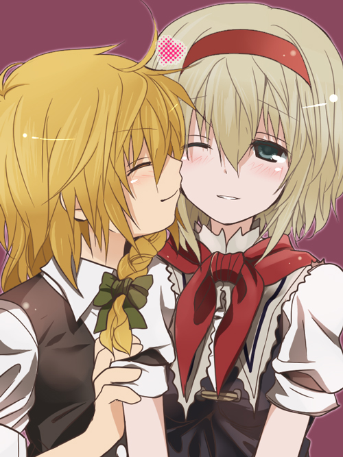 kirisame marisa and alice margatroid (touhou) drawn by toraneko
