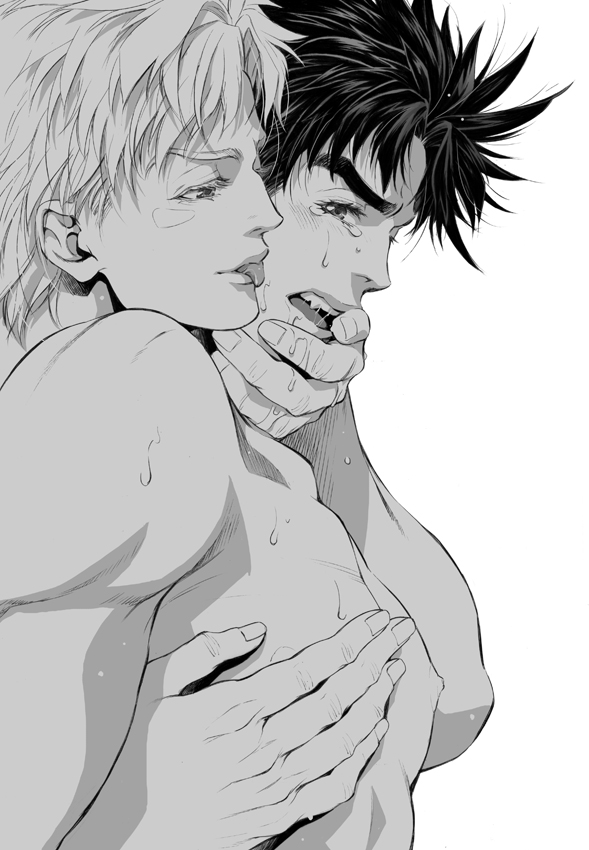 joseph joestar and caesar anthonio zeppeli (jojo no kimyou na bouken and 1 more) drawn by kurenai_karasu