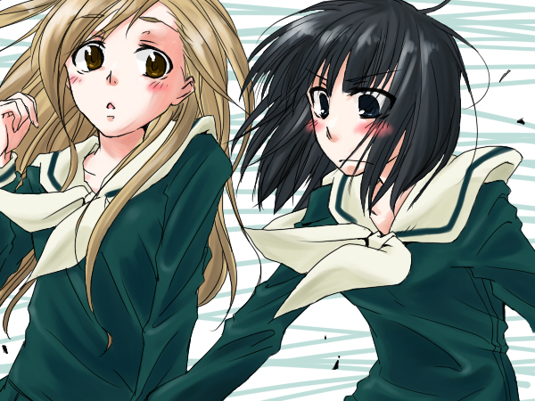toudou shimako and nijou noriko (maria-sama ga miteru) drawn by ako_(so_crazy!?)