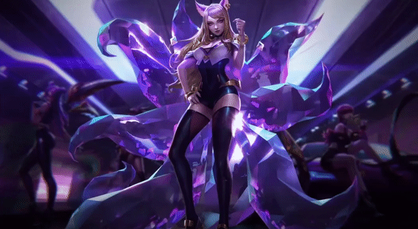 ahri, akali, evelynn, kai'sa, k/da akali, and 3 more (league of legends)